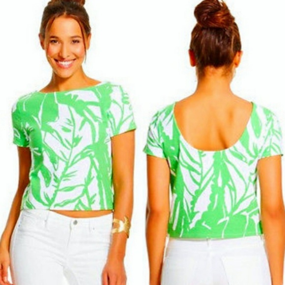 Lilly Pulitzer for Target Tops - Lilly Pulitzer for Target Boom Boom Crop Top